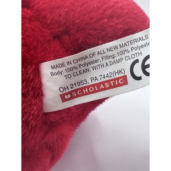 Vintage Clifford the Big Red Dog Barking Panting Plush Stuffed Animal WORKS - Picture 5 of 11